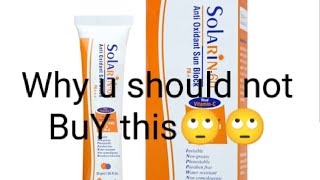 Solarin N60 PA antioxidant hybrid sunscreen review [upl. by Zacherie13]