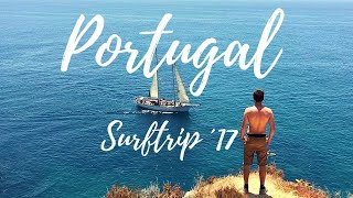 Surfing Arrifana´17 Portugal Algarve  Cliff Jumping Ponta da Piedade [upl. by Jerald450]