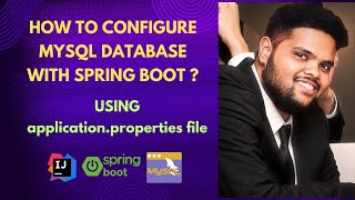 How to configure mysql with Spring Boot in applicationproperties file [upl. by Fraase]