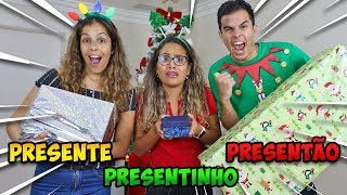 PRESENTE PRESENTINHO OU PRESENTÃO  ESPECIAL NATAL [upl. by Akemat940]