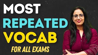 Most Repeated Vocab For All Exams  1  Syno amp Anto  SSC GD CGL CHSL MTS DSSB  By Rani Maam [upl. by Hatcher]