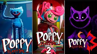 ALL Poppy Playtime Games [upl. by Wanda]