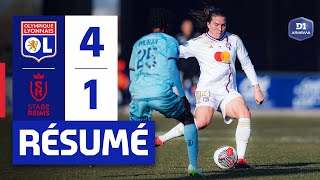 Résumé OL  Reims  J14 D1 Arkema  Olympique Lyonnais [upl. by Akener]