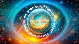 Grabovoi Codes  5154897  Boosting Confidence Subliminal Manifest SelfValue amp SelfLove [upl. by Ahsil552]