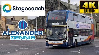 Stagecoach East Scotland 7 Dunfermline to Kirkcaldy then Leven ADL Enviro400MMC 11177YX19UOB [upl. by Lewie]