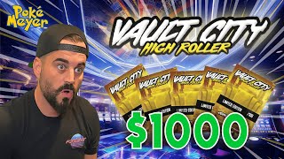 Risking it all on 5 High Roller PokeVault8 Mystery Packs [upl. by Leizahaj]