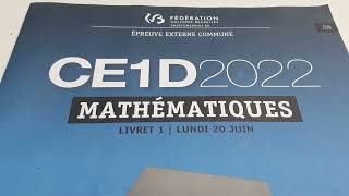 CE1D mathématiques 2022 Qu 17 Traductions [upl. by Lenoel]