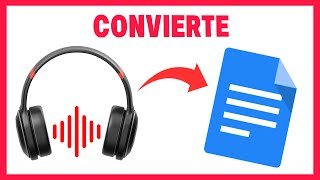 La Mejor HERRAMIENTA para TRANSCRIBIR AUDIO a TEXTO  GRATIS [upl. by Celio]