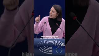 Irene Montero RESPONDE CLARA Y CONTUNDENTE al FASCISTA de Alvise Pérez quotSoy Diputada No Queridaquot [upl. by Giuditta]