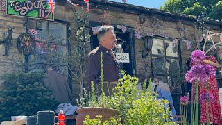 Frank Sinatra’s That’s Life  Live Performance at Haworth 1940s Weekend  2024 [upl. by Andreana]