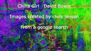 David Bowie China Girl Image Video [upl. by Errecart]