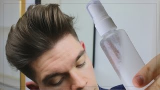 DIY Salt Spray  Voluminous Textured Hair [upl. by Tamaru91]