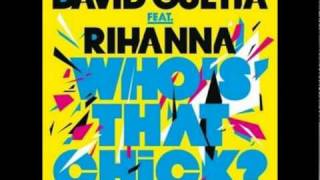 David guetta feat Rihanna  Whos that chick Radio edit [upl. by Avi]