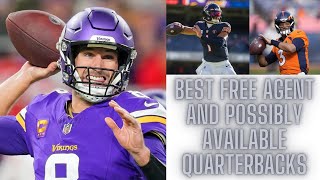 Who are the top free agentpotentially available quarterbacks this offseason [upl. by Refinnaej780]