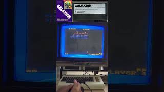 Galaxian 1979 ported to VIC20 1983 [upl. by Juta]