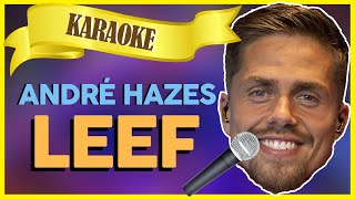 André Hazes  Leef  Sterren NL Karaoke [upl. by Akemahc]