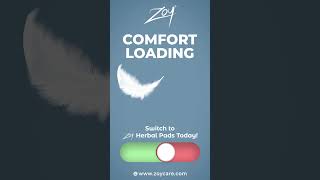 Experience rashfree comfort and softness with Zoy Herbal Pads [upl. by Haelhsa]