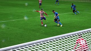 Oblaks stunning save then Carrasco shows skills in the six yard box atletico Soccer football [upl. by Jeanna697]