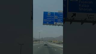 😱 road trip Sharjah Khorfakkan🇦🇪  shorts short ytshorts dubai longdrive [upl. by Wendie834]