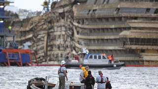 Costa Concordia then and now [upl. by Latrena631]