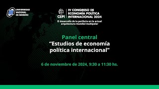 CEPI 2024  Estudios de economía política internacional [upl. by Kepner546]