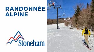 Ski Stoneham randonnée alpine [upl. by Aitel495]