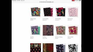 Vera Bradley Retired Pattern Archive screen recording on 71124 verabradley rebranding [upl. by Niawat]