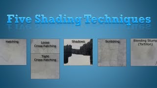 Pencil Shading Techniques  Introduction [upl. by Allerie]