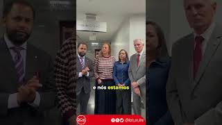 Parlamentares de esquerda se reúnem com o PGR para analisar condução do processo de Bolsonaro [upl. by Kragh868]