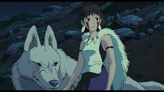 Mononoke Hime by Yoshikazu Mera with lyrics [upl. by Anelhtak]