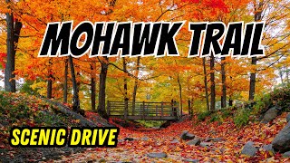 Spectacular Scenic Drive in Berkshire MA  Mohawk Trail Scenic Byway [upl. by Randa]