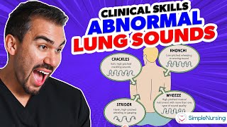 Lung Auscultation for Nursing Students Identify and Interpret Abnormal Breath Sounds [upl. by Bolanger739]