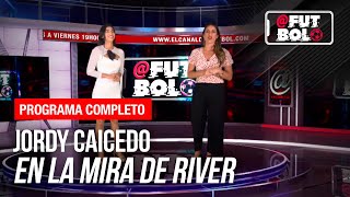 ARROBA FÚTBOL  JORDY CAICEDO A RIVER PLATE DE ARGENTINA [upl. by Powder]