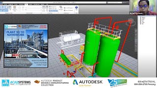 AutoCAD Plant 3D to Navisworks [upl. by Darline765]