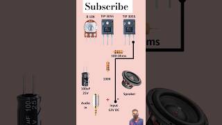 How to Make Amplifier Circuit✅💯shortvideo shortfeed shortsvideo shorts trending ytshorts diy [upl. by Monda]