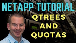 NetApp Qtrees and Quotas Tutorial [upl. by Amoreta]