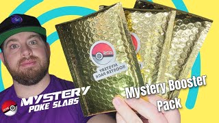 10 Mystery Pokeslabs Mystery Booster Packs [upl. by Einra]