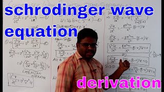 schrodinger wave equation derivation time independent  engineering physics [upl. by Ocsisnarf168]