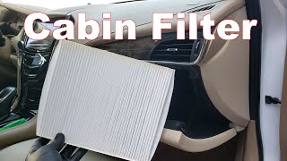 How to Replace a Cabin Filter on a Cadillac ATS [upl. by Nojid]