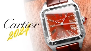 NEW Crazy Cartier Santos Dumont  Hands On Cartier Novelties [upl. by Caesar]