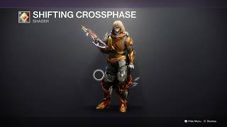 FINALLY A GOOD ORANGE SHADER  Destiny 2 [upl. by Jewett]