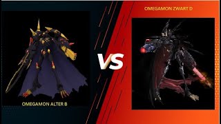 DMO Omegamon AlterB VS Omegamon ZwartD  EDG [upl. by Allissa]