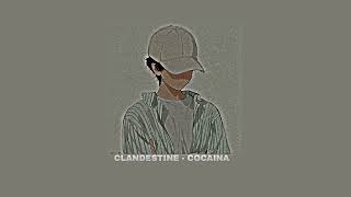 Clandestine  Cocaina slowedreverb [upl. by Anaujait]