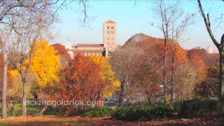 Time Lapse  NYC The Cloisters in Four Seasons [upl. by Ellecrad952]