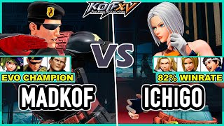 KOF XV 🔥 Madkof GeeseHeidernSylvie vs Ichigo AndyBlue MaryShingo [upl. by Feodore822]