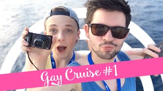 EEN BOOT VOL HOMOS  Gay Cruise 1 La Demence The Cruise [upl. by Ahsenre301]