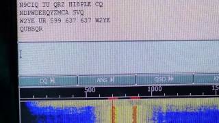 ARRL RTTY Roundup HI8PLE Dominican Republic 10 meters [upl. by Seditsira586]