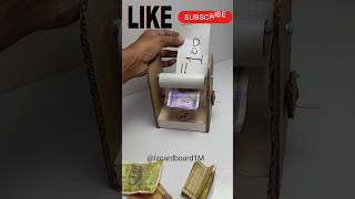 How to make note ki machine shorts youtube trending cardboard craft paisa diy setupscience [upl. by Lady]