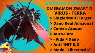 ANÁLISE OMEGAMON ZWART D  Digimon New Century 254 [upl. by Tnirb]