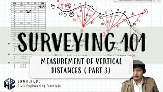 CE Board Exam Review Elementary Surveying  Measurement of Vertical Distances Part 3 [upl. by Inahet186]